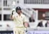 England's Ben Stokes celebrates after scoring a half century (50 runs) during the second day of the third international Test match between England and West Indies at Lords cricket ground in London on September 8, 2017. / AFP PHOTO / Glyn KIRK / RESTRICTED TO EDITORIAL USE. NO ASSOCIATION WITH DIRECT COMPETITOR OF SPONSOR, PARTNER, OR SUPPLIER OF THE ECB         (Photo credit should read GLYN KIRK/AFP/Getty Images)