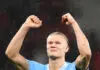 Premier League giant’s potential MEGA punishment revealed MANCHESTER, ENGLAND - OCTOBER 29: Erling Haaland of Manchester City celebrates after the team's victory in the Premier League match between Manchester United and Manchester City at Old Trafford on October 29, 2023 in Manchester, England. (Photo by Catherine Ivill/Getty Images)