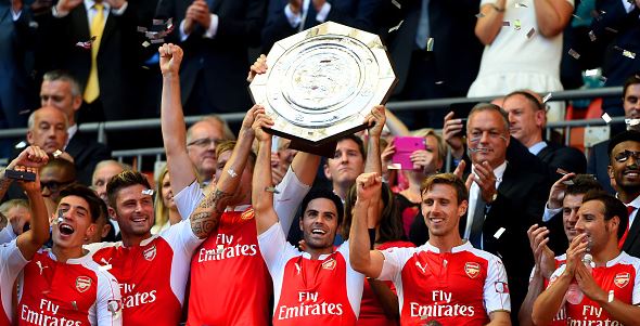 Arsenal win community shield