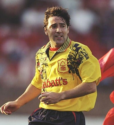 Dean Saunders of Nottingham Forest