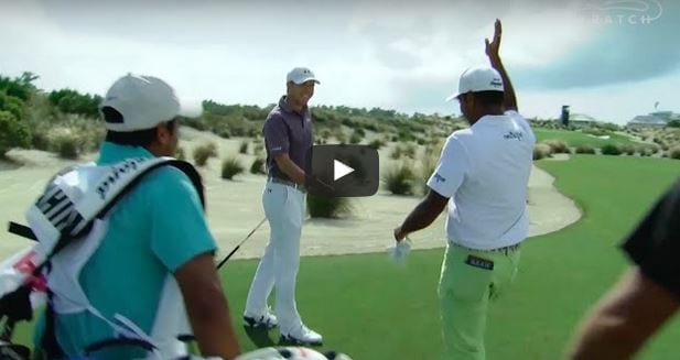 Spieth nails hole in one video