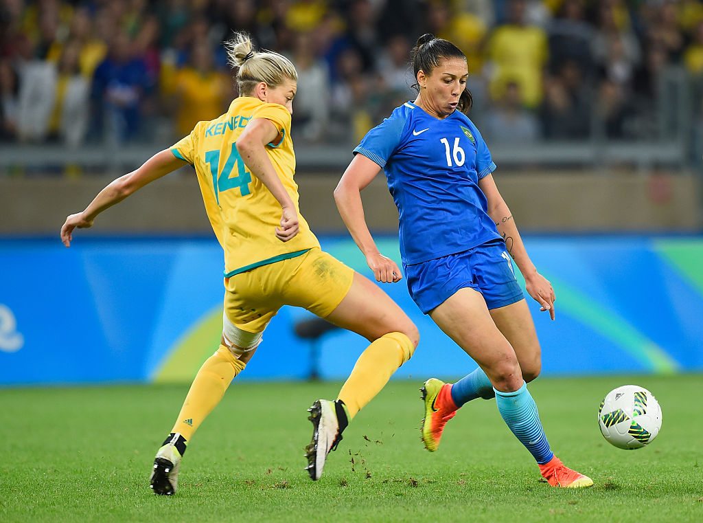 Brazil v Australia – Quarterfinal: Women’s Football – Olympics: Day 7