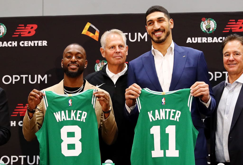 Boston Celtics Introduce Kemba Walker