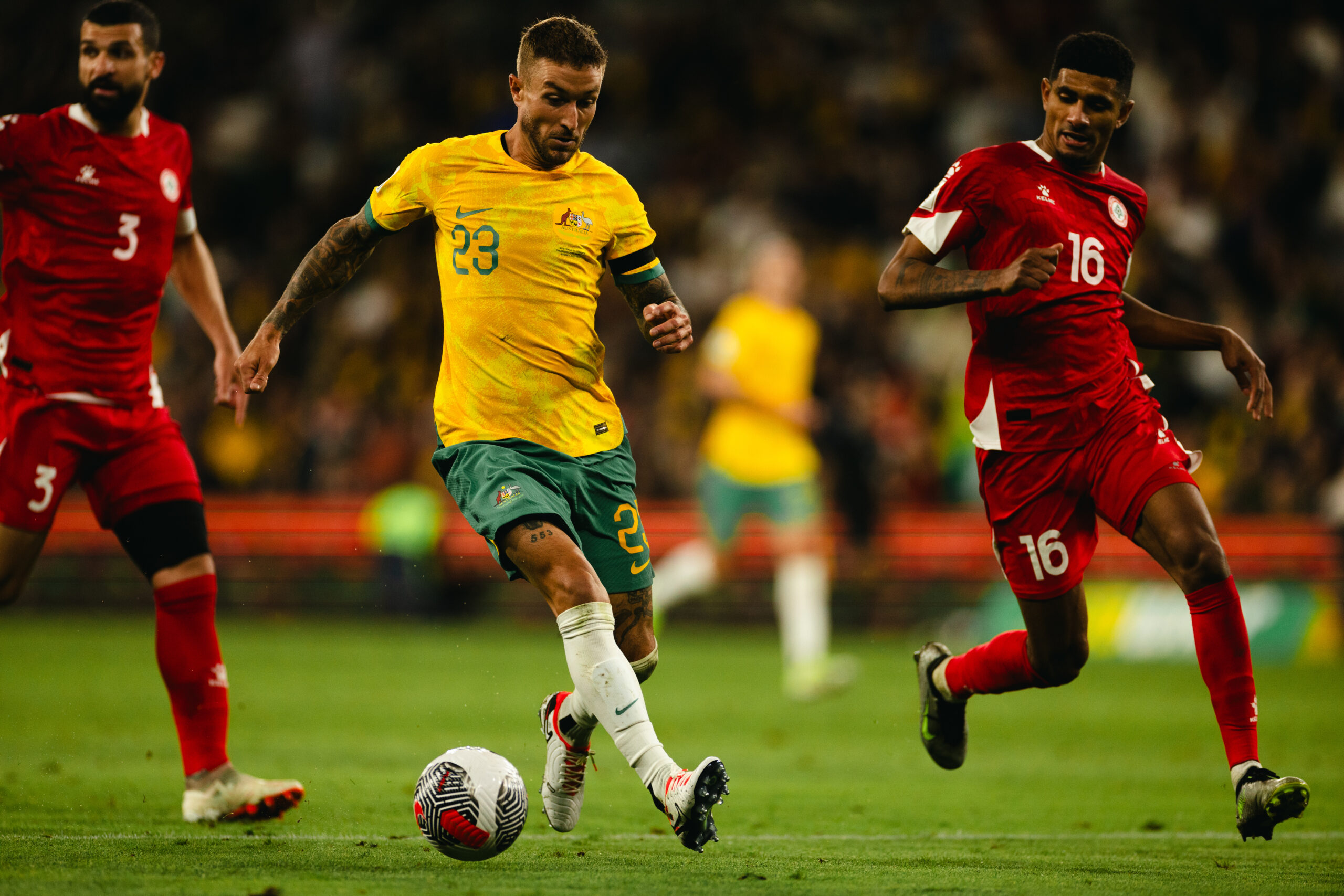 Australia Socceroos vs Lebanon