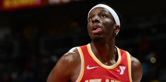 onyeka okongwu. Atlanta Hawks. Credit: NBA.com.au